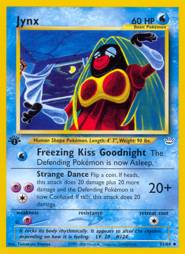 Jynx (31/64) [Neo Revelation 1st Edition] | Silver Goblin