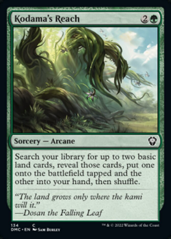 Kodama's Reach [Dominaria United Commander] | Silver Goblin