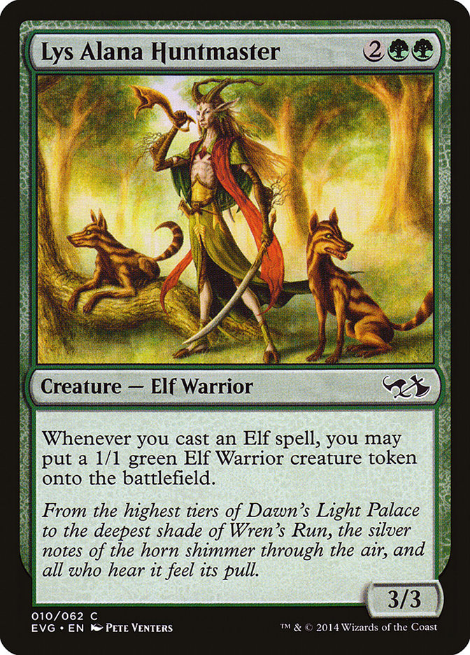 Lys Alana Huntmaster (Elves vs. Goblins) [Duel Decks Anthology] | Silver Goblin