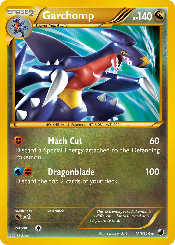 Garchomp (120/116) [Black & White: Plasma Freeze] | Silver Goblin