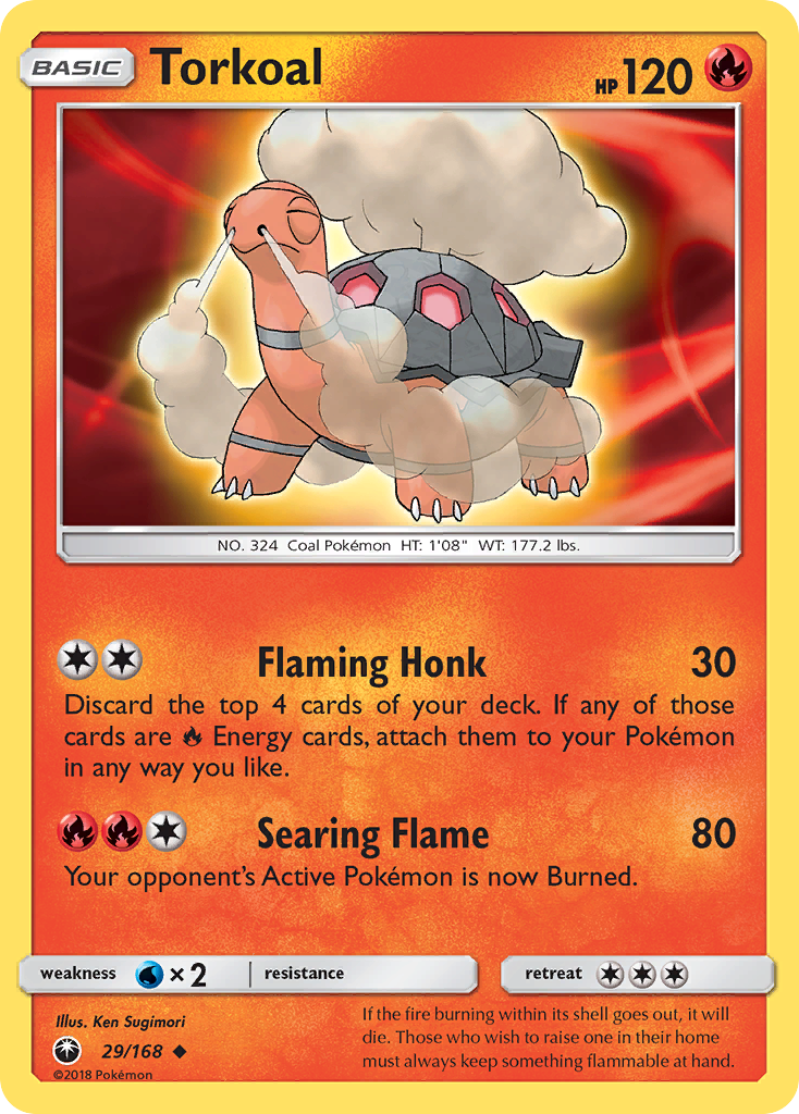 Torkoal (29/168) [Sun & Moon: Celestial Storm] | Silver Goblin