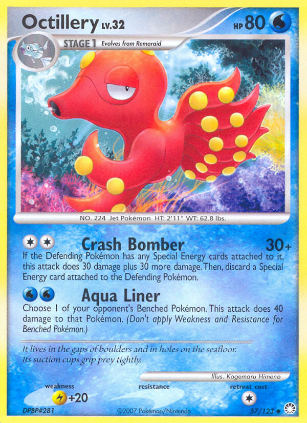 Octillery (57/123) [Diamond & Pearl: Mysterious Treasures] | Silver Goblin