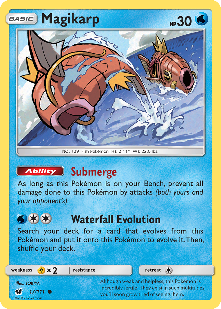 Magikarp (17/111) [Sun & Moon: Crimson Invasion] | Silver Goblin