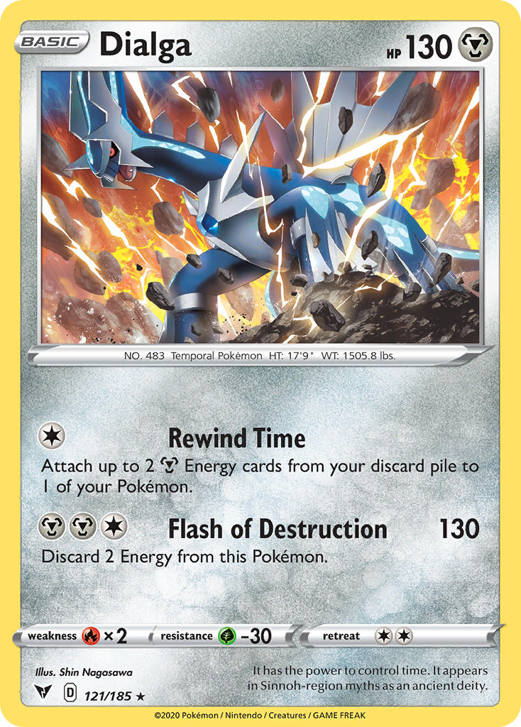 Dialga (121/185) [Sword & Shield: Vivid Voltage] | Silver Goblin