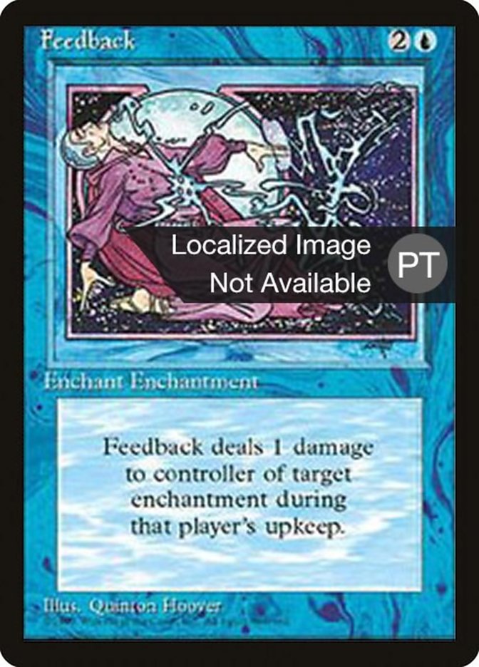 Feedback [Fourth Edition (Foreign Black Border)] | Silver Goblin