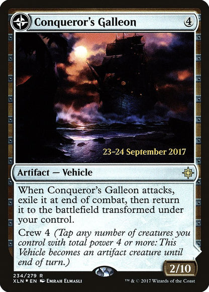 Conqueror's Galleon // Conqueror's Foothold (234s) Foil - Ixalan Promos