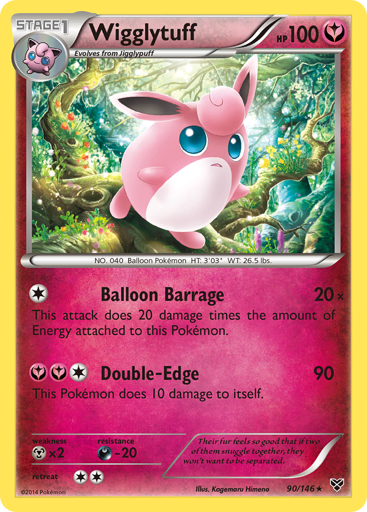 Wigglytuff (90/146) [XY: Base Set] | Silver Goblin