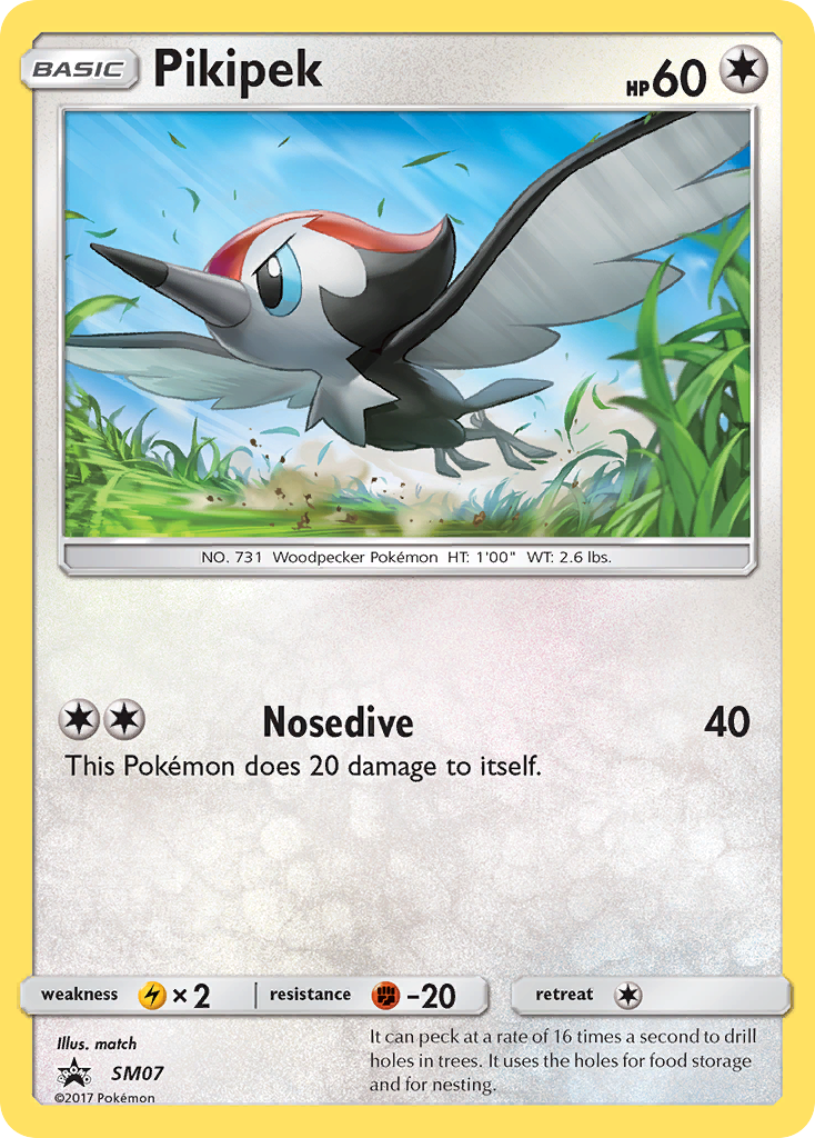 Pikipek (SM07) [Sun & Moon: Black Star Promos] | Silver Goblin