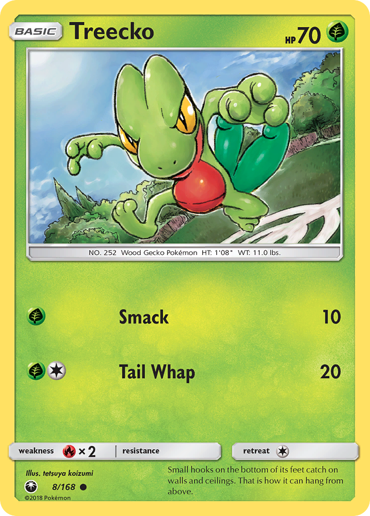 Treecko (8/168) [Sun & Moon: Celestial Storm] | Silver Goblin