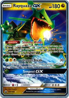 Rayquaza GX (109/168) (Dragones y Sombras - Pedro Eugenio Torres) [World Championships 2018] | Silver Goblin