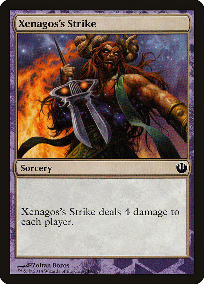 Xenagos's Strike [Journey into Nyx Defeat a God] | Silver Goblin