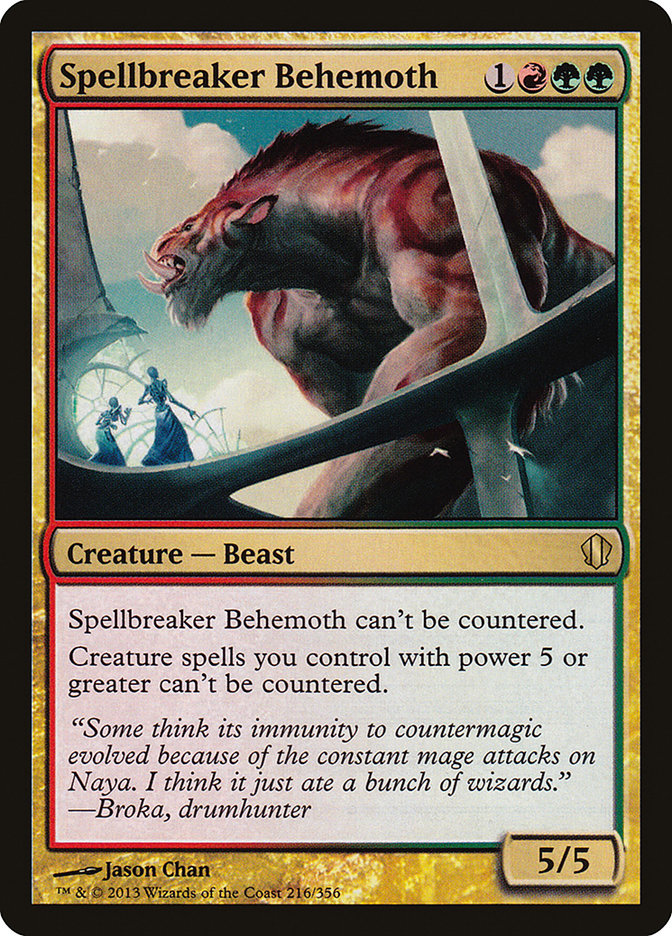 Spellbreaker Behemoth [Commander 2013] | Silver Goblin