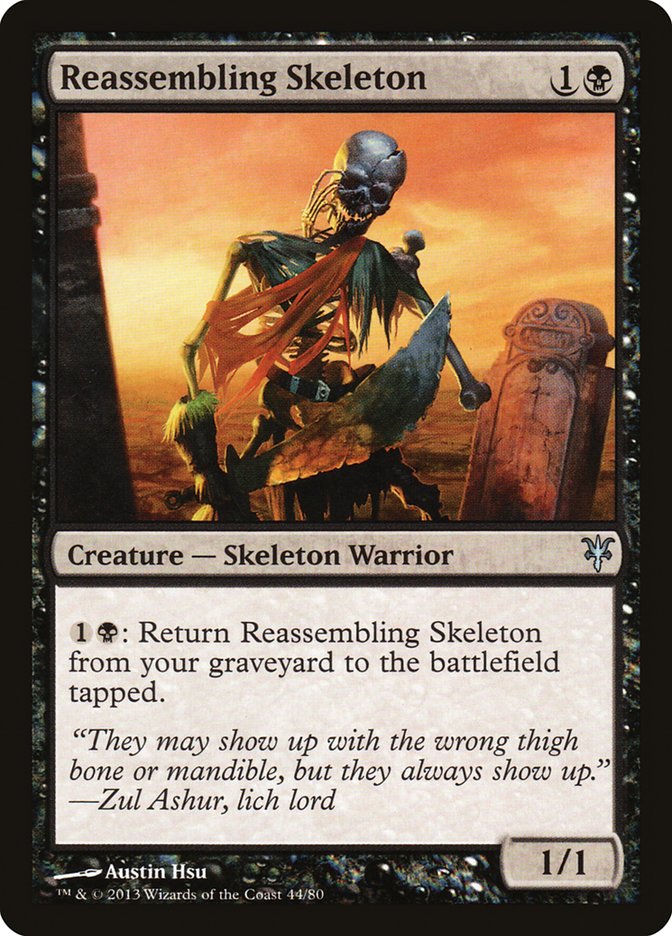 Reassembling Skeleton (044) - Duel Decks: Sorin vs. Tibalt
