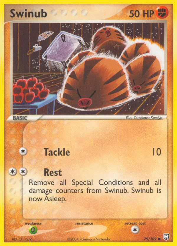 Swinub (79/109) [EX: Team Rocket Returns] | Silver Goblin