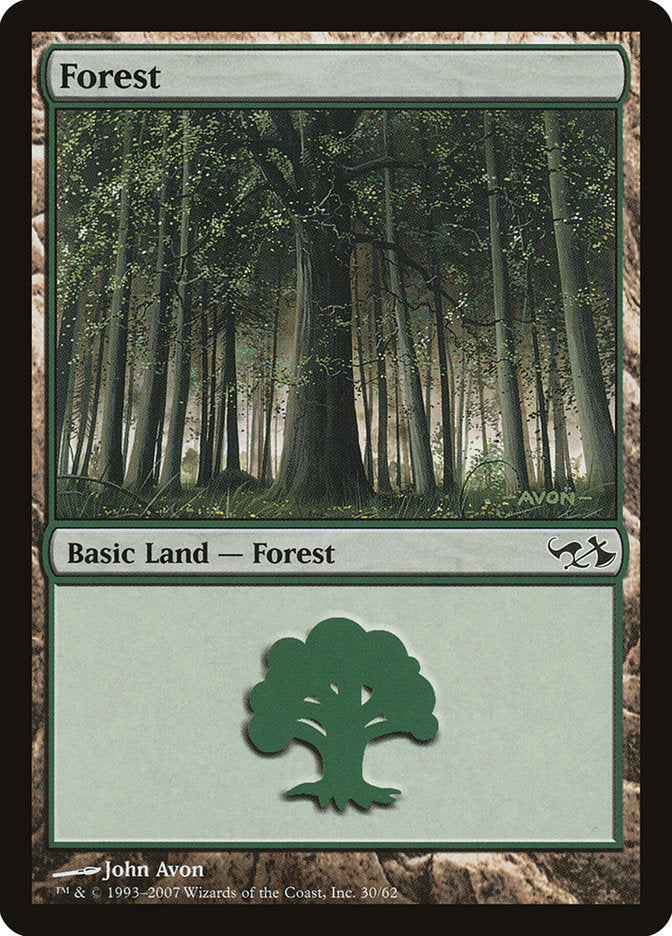 Forest (30) [Duel Decks: Elves vs. Goblins] | Silver Goblin