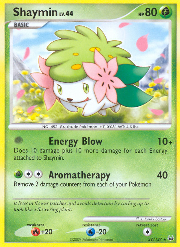 Shaymin (38/127) [Platinum: Base Set] | Silver Goblin