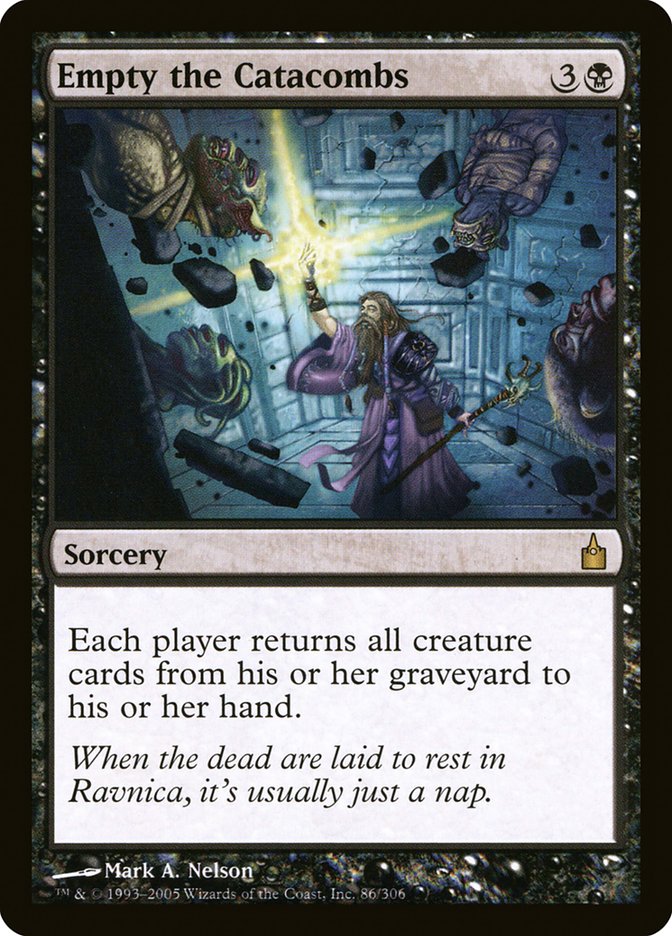 Empty the Catacombs [Ravnica: City of Guilds] | Silver Goblin