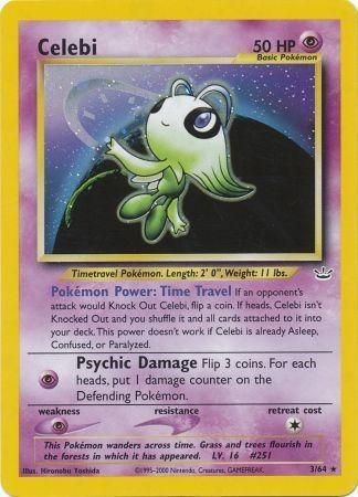 Celebi (3/64) [Neo Revelation Unlimited] | Silver Goblin