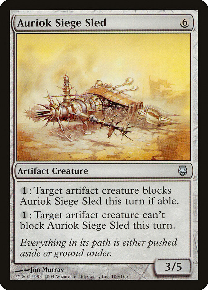 Auriok Siege Sled [Darksteel] | Silver Goblin