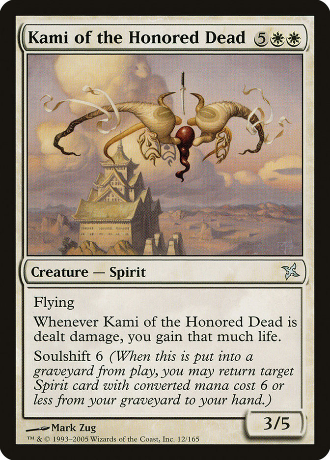 Kami of the Honored Dead [Betrayers of Kamigawa] | Silver Goblin