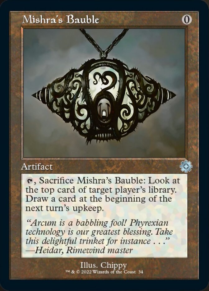Mishra's Bauble (Retro) [The Brothers' War Retro Artifacts] | Silver Goblin