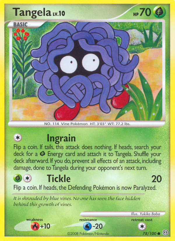 Tangela (78/100) [Diamond & Pearl: Stormfront] | Silver Goblin