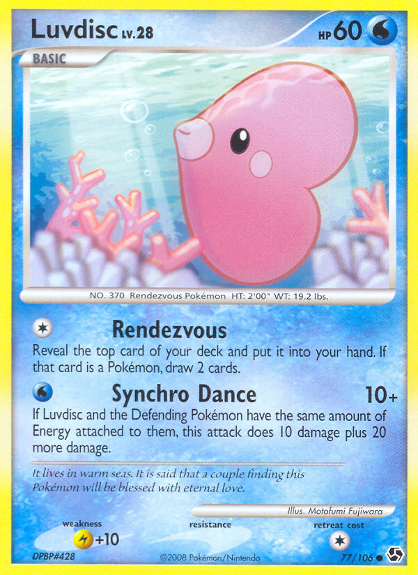 Luvdisc (77/106) [Diamond & Pearl: Great Encounters] | Silver Goblin