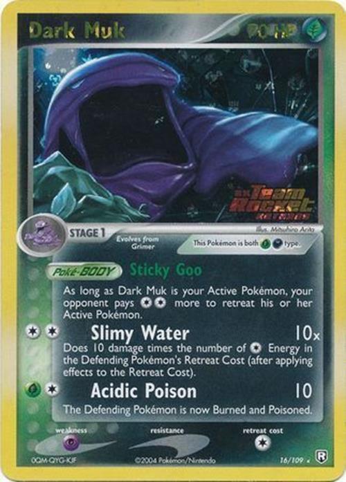 Dark Muk (16/109) (Stamped) [EX: Team Rocket Returns] | Silver Goblin