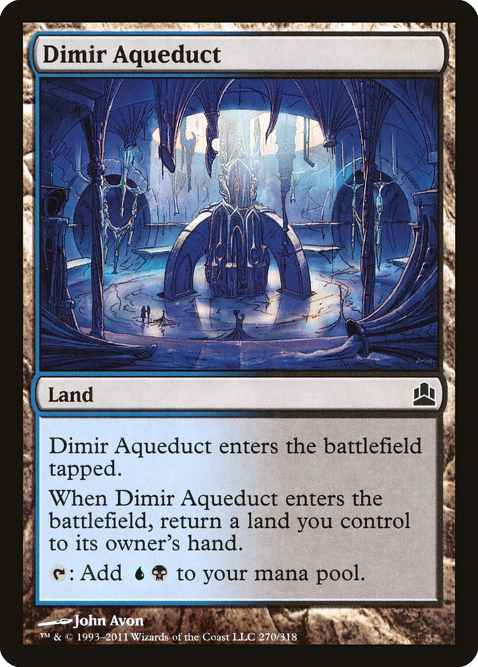 Dimir Aqueduct [Commander 2011] | Silver Goblin