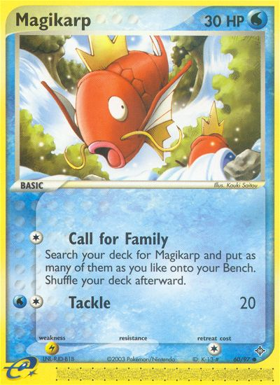 Magikarp (60/97) [EX: Dragon] | Silver Goblin