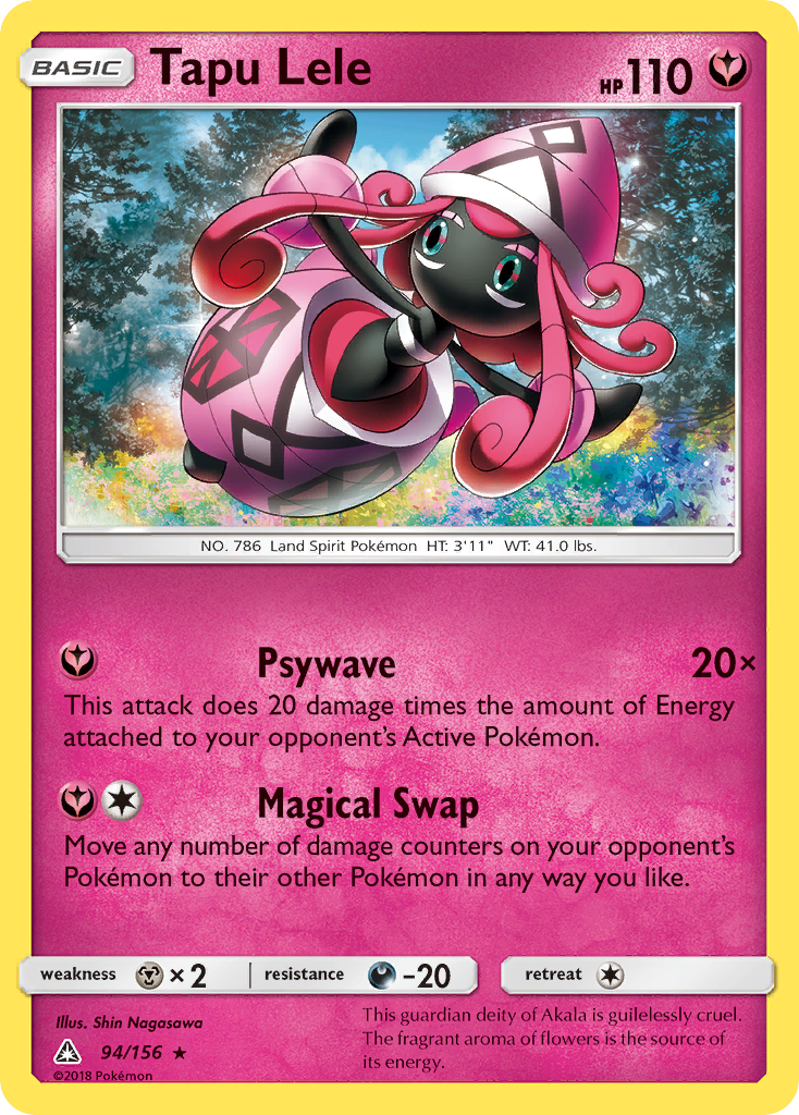 Tapu Lele (94/156) [Sun & Moon: Ultra Prism] | Silver Goblin