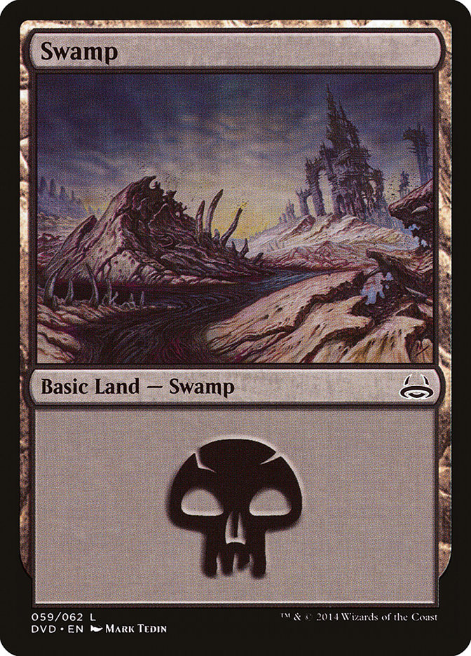 Swamp (59) (Divine vs. Demonic) [Duel Decks Anthology] | Silver Goblin