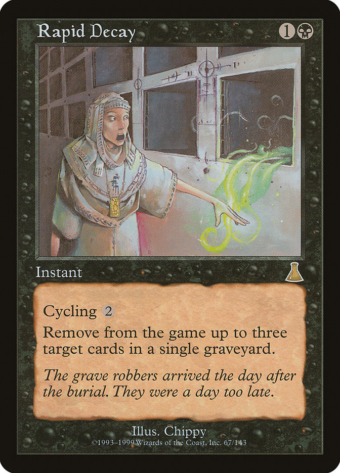 Rapid Decay [Urza's Destiny] | Silver Goblin