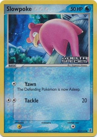 Slowpoke (83/113) (Stamped) [EX: Delta Species] | Silver Goblin