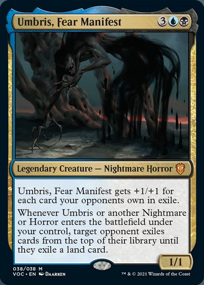 Umbris, Fear Manifest [Innistrad: Crimson Vow Commander] | Silver Goblin