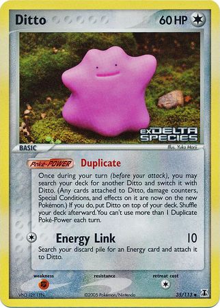 Ditto (35/113) (Stamped) [EX: Delta Species] | Silver Goblin