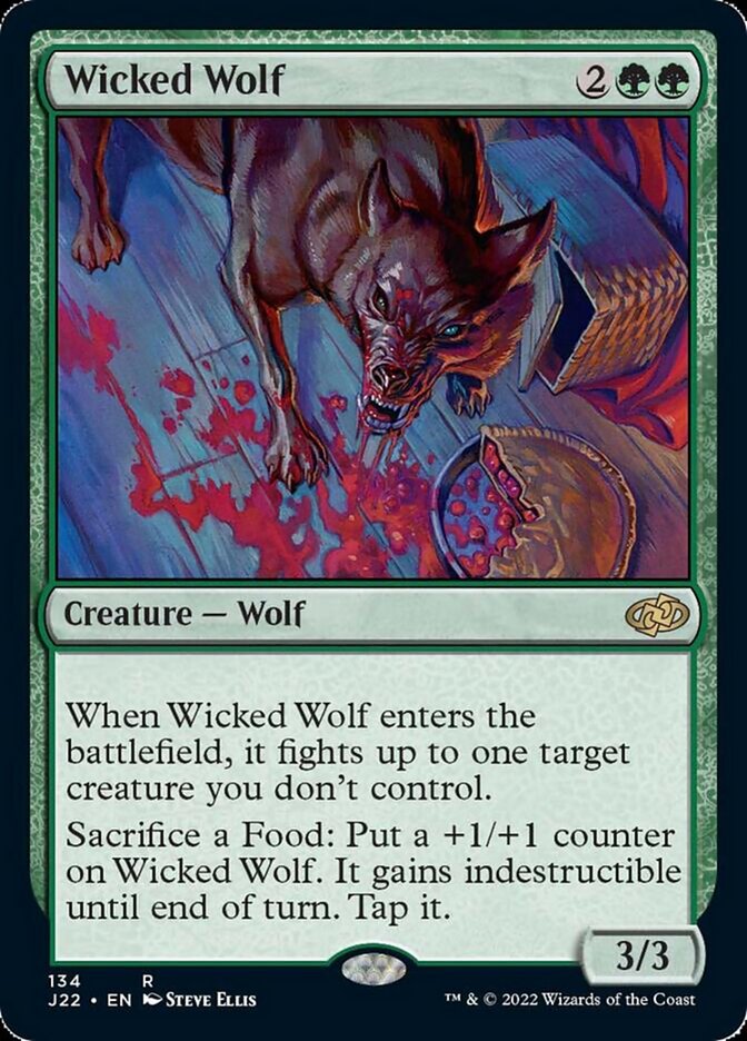 Wicked Wolf [Jumpstart 2022] | Silver Goblin