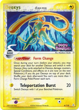 Deoxys (6/110) (Delta Species) (Stamped) [EX: Holon Phantoms] | Silver Goblin