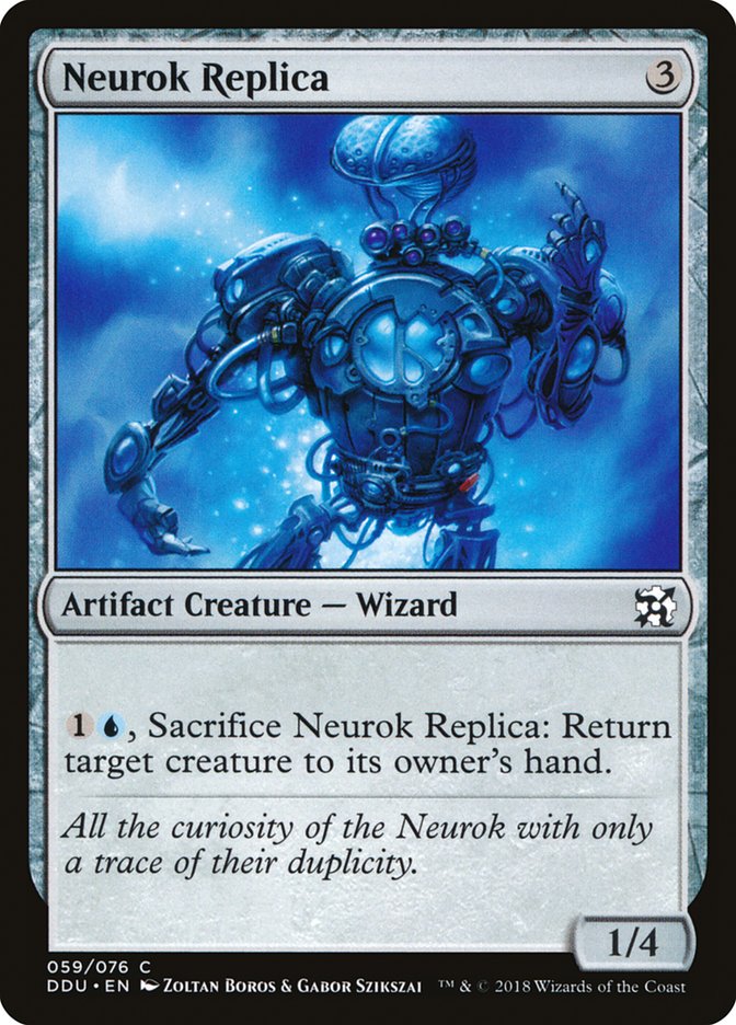 Neurok Replica [Duel Decks: Elves vs. Inventors] | Silver Goblin