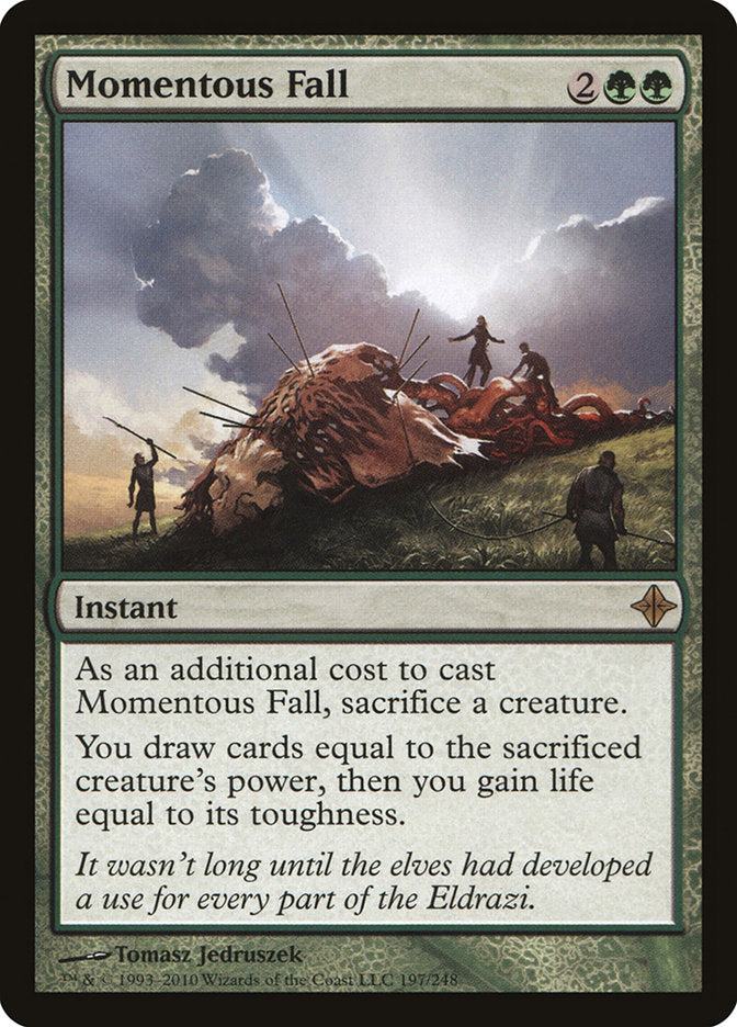 Momentous Fall [Rise of the Eldrazi] | Silver Goblin