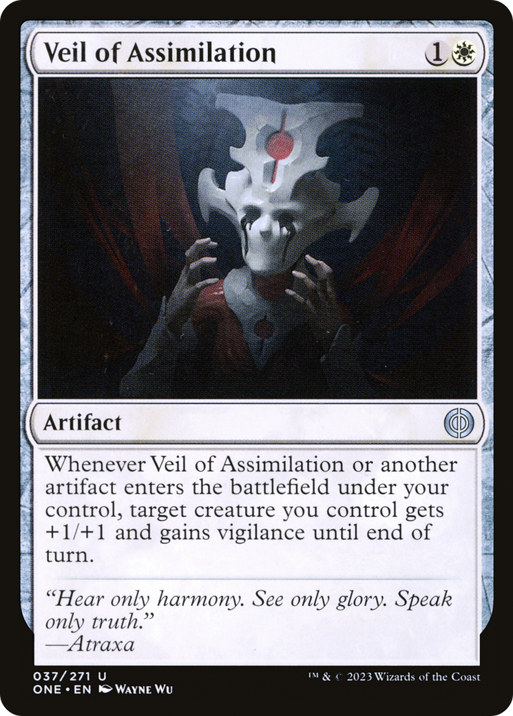 Veil of Assimilation [Phyrexia: All Will Be One] | Silver Goblin