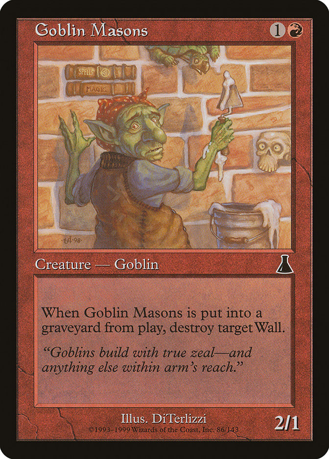 Goblin Masons [Urza's Destiny] | Silver Goblin