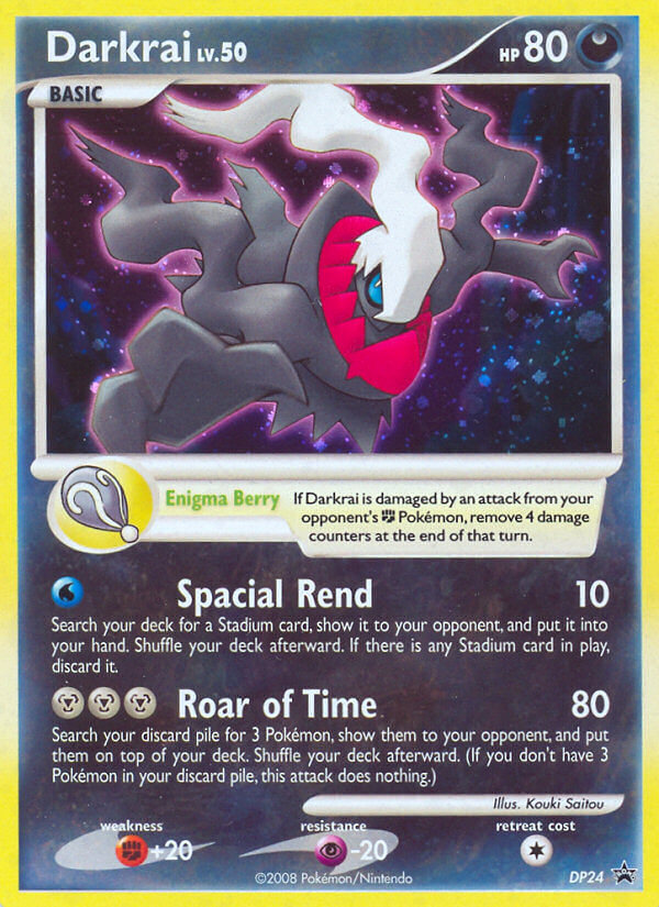 Darkrai (DP24) [Diamond & Pearl: Black Star Promos] | Silver Goblin