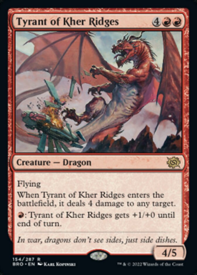 Tyrant of Kher Ridges [The Brothers' War] | Silver Goblin