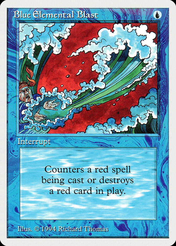 Blue Elemental Blast [Summer Magic / Edgar] | Silver Goblin