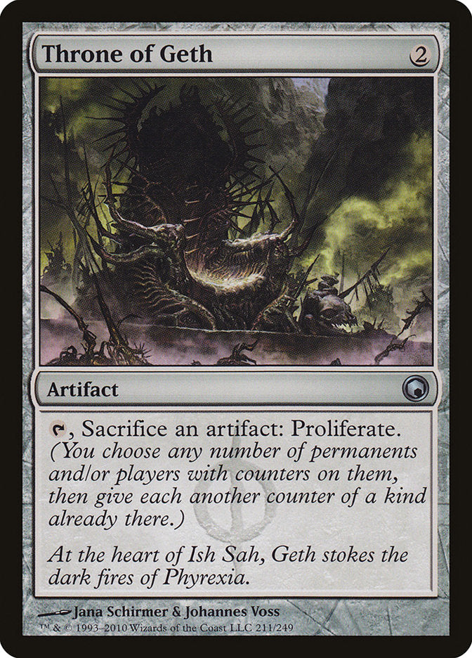 Throne of Geth [Scars of Mirrodin] | Silver Goblin