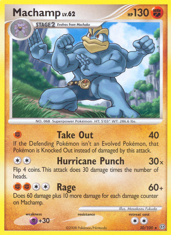 Machamp (20/100) [Diamond & Pearl: Stormfront] | Silver Goblin