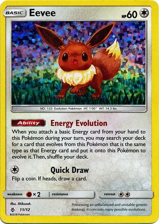 Eevee (11/12) [McDonald's Promos: 2018 Collection] | Silver Goblin