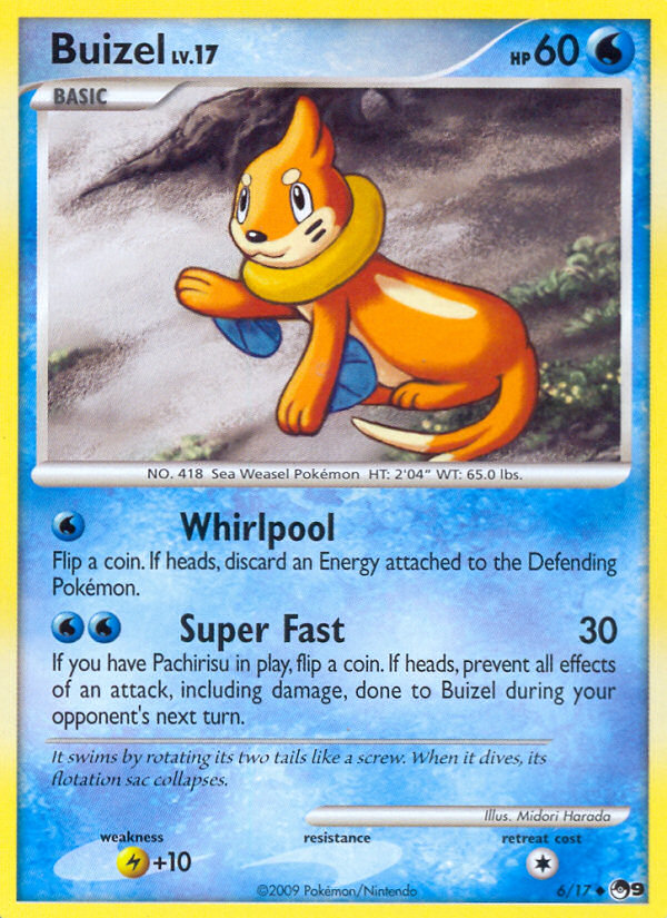 Buizel (6/17) [POP Series 9] | Silver Goblin