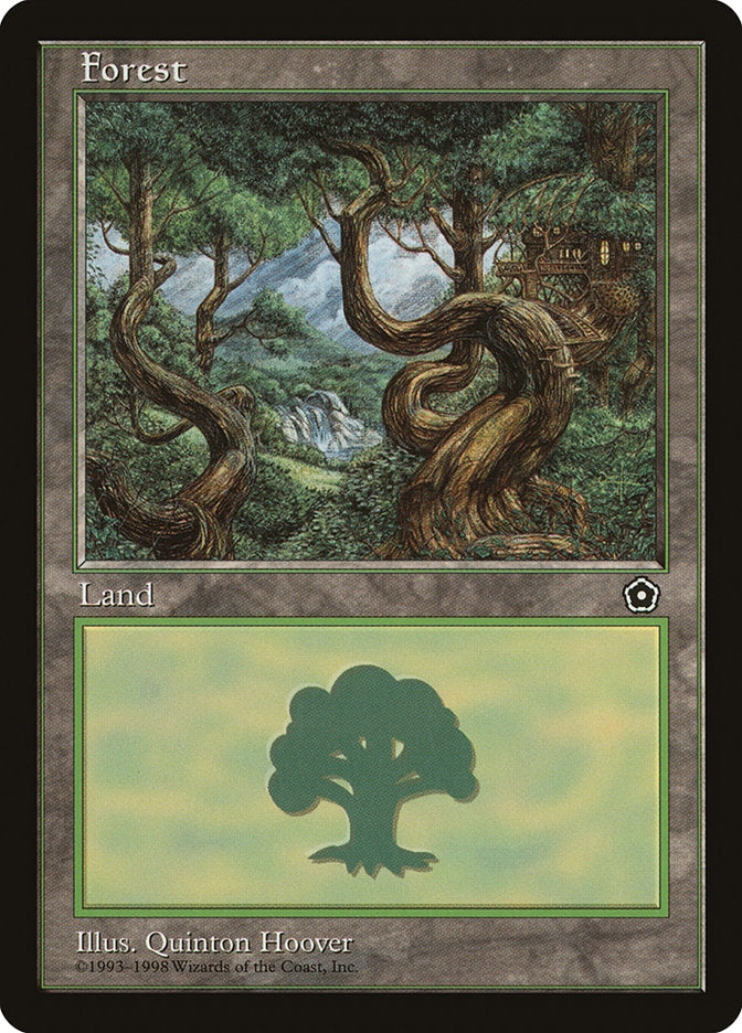 Forest (Treehouse on Right / Green Signature) [Portal Second Age] | Silver Goblin